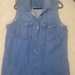 Levi's Blue Denim Dress